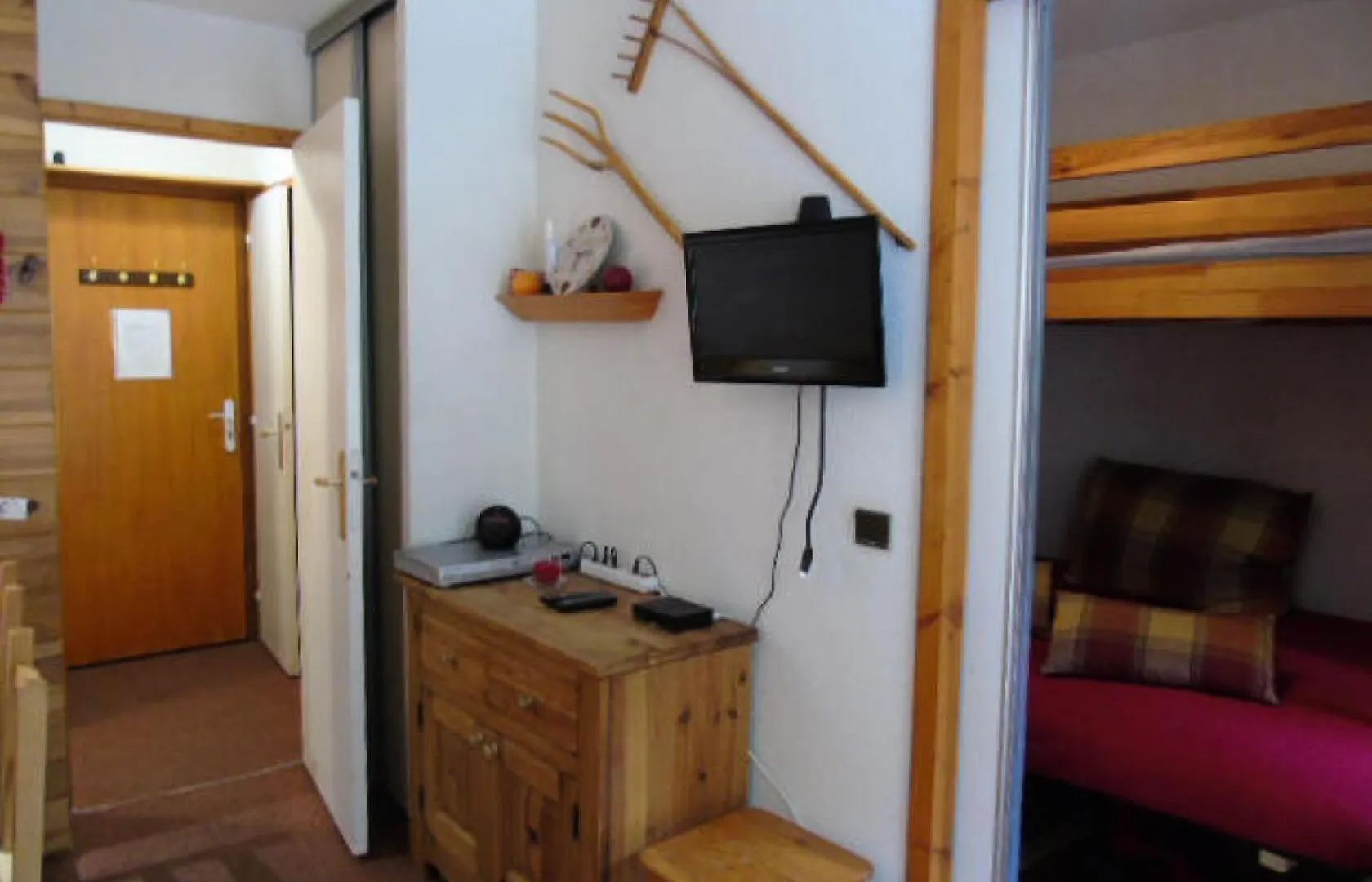 Residence Melezets - Studio Pour 4 Personnes Mae-0954 Modane